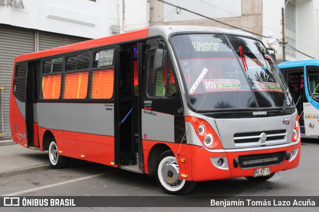 Transportes Fenur 073 na cidade de Valparaíso, Valparaíso, Valparaíso, Chile, por Benjamín Tomás Lazo Acuña. Número da foto: #12543438.