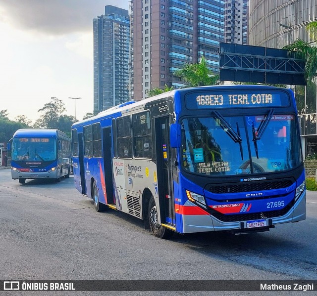 BB Transportes e Turismo 27.695 na cidade de Barueri, São Paulo, Brasil, por Matheus Zaghi. Número da foto: #12543762.