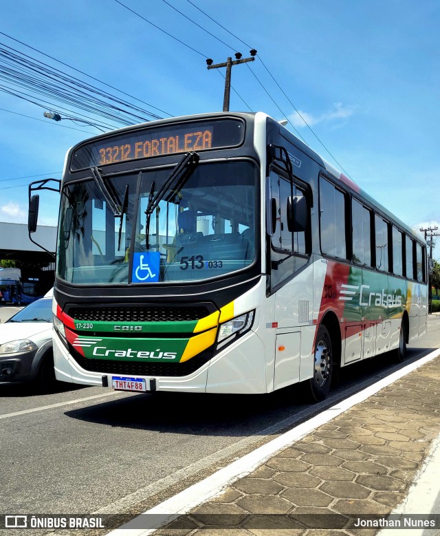 Rápido Crateús 5131033 na cidade de Fortaleza, Ceará, Brasil, por Jonathan Nunes. Número da foto: #12543578.
