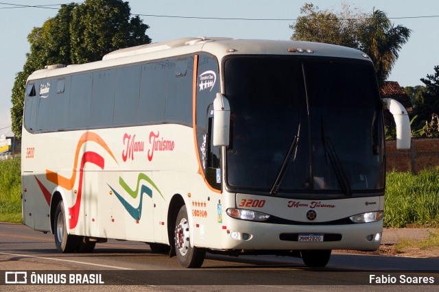 Manu Turismo 3200 na cidade de Santa Maria do Pará, Pará, Brasil, por Fabio Soares. Número da foto: #12543552.