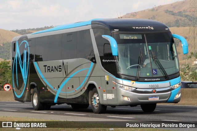 TransNi Transporte e Turismo 10030 na cidade de Roseira, São Paulo, Brasil, por Paulo Henrique Pereira Borges. Número da foto: #12544906.