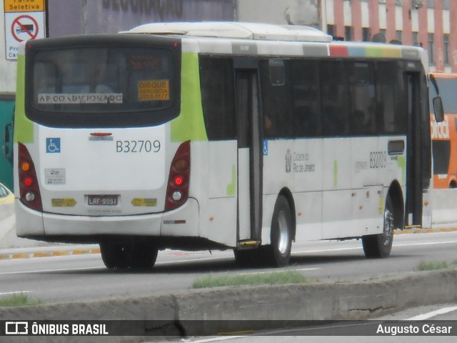 Viação Pavunense B32709 na cidade de Rio de Janeiro, Rio de Janeiro, Brasil, por Augusto César. Número da foto: #12543653.