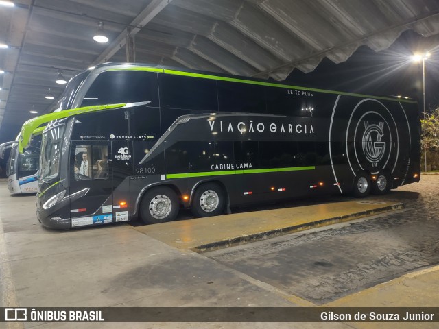 Viação Garcia 98100 na cidade de Americana, São Paulo, Brasil, por Gilson de Souza Junior. Número da foto: #12543669.
