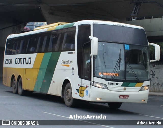 Empresa Gontijo de Transportes 12800 na cidade de Belo Horizonte, Minas Gerais, Brasil, por Athos Arruda. Número da foto: #12545068.