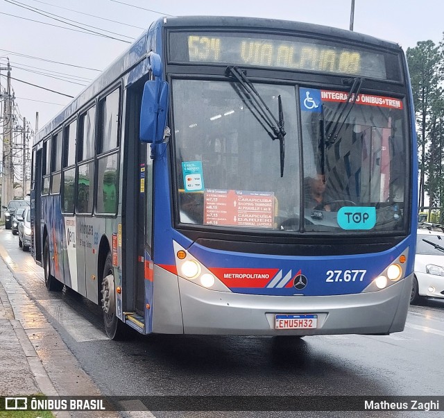 BB Transportes e Turismo 27.677 na cidade de Barueri, São Paulo, Brasil, por Matheus Zaghi. Número da foto: #12543771.
