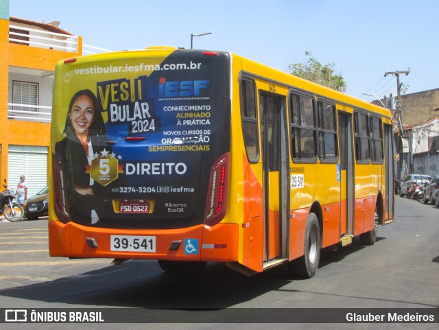 TCM - Transportes Coletivos Maranhense 39-541 na cidade de São José de Ribamar, Maranhão, Brasil, por Glauber Medeiros. Número da foto: #12544501.