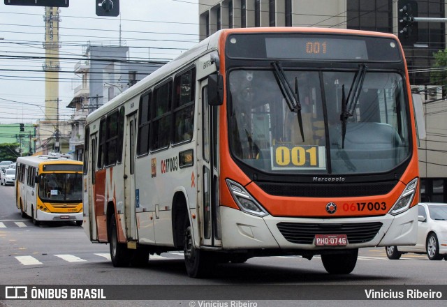 Expresso Coroado 0617003 na cidade de Manaus, Amazonas, Brasil, por Vinicius Ribeiro. Número da foto: #12546716.