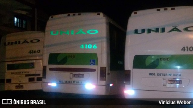 Empresa União de Transportes 4106 na cidade de Forquilhinha, Santa Catarina, Brasil, por Vinícius Weber. Número da foto: #12547561.