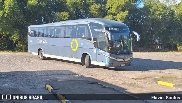 Viação Cidade Sol 8720 na cidade de Cruz das Almas, Bahia, Brasil, por Flávio  Santos. Número da foto: #12545453.