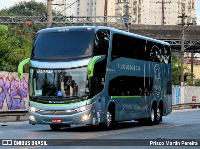 Viação Garcia 8672 na cidade de São Paulo, São Paulo, Brasil, por Prisco Martin Pereira. Número da foto: #12547036.