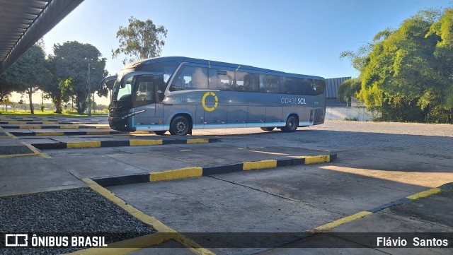 Viação Cidade Sol 8720 na cidade de Cruz das Almas, Bahia, Brasil, por Flávio  Santos. Número da foto: #12545476.
