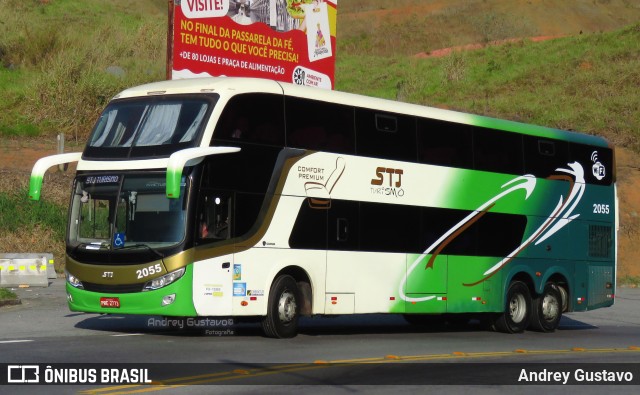 STJ Turismo 2055 na cidade de Aparecida, São Paulo, Brasil, por Andrey Gustavo. Número da foto: #12547251.