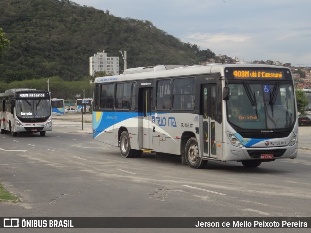 Rio Ita RJ 152.011 na cidade de Niterói, Rio de Janeiro, Brasil, por Jerson de Mello Peixoto Pereira. Número da foto: #12547157.