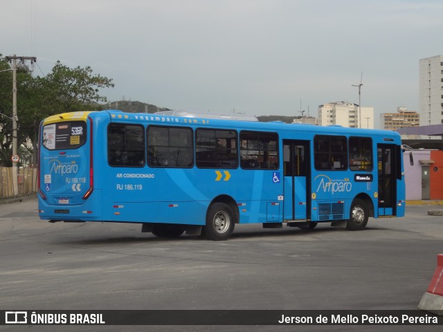 Viação Nossa Senhora do Amparo RJ 186.119 na cidade de Niterói, Rio de Janeiro, Brasil, por Jerson de Mello Peixoto Pereira. Número da foto: #12547679.
