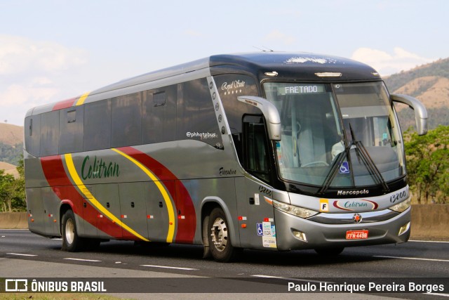 Colitran Transporte e Turismo 13200 na cidade de Roseira, São Paulo, Brasil, por Paulo Henrique Pereira Borges. Número da foto: #12545846.