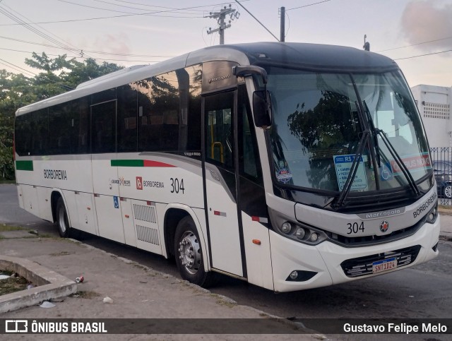 Borborema Imperial Transportes 304 na cidade de Jaboatão dos Guararapes, Pernambuco, Brasil, por Gustavo Felipe Melo. Número da foto: #12546621.