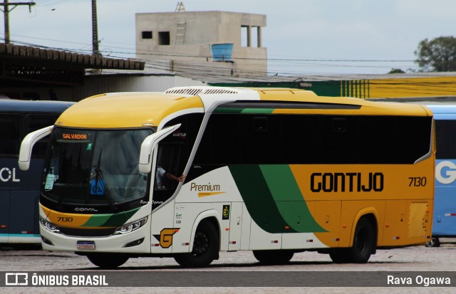Empresa Gontijo de Transportes 7130 na cidade de Vitória da Conquista, Bahia, Brasil, por Rava Ogawa. Número da foto: #12546187.