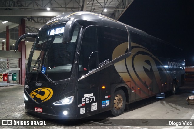 Expresso Nordeste 5571 na cidade de União da Vitória, Paraná, Brasil, por Diogo Viec. Número da foto: #12545732.