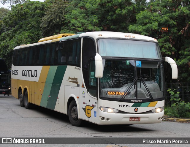 Empresa Gontijo de Transportes 14195 na cidade de São Paulo, São Paulo, Brasil, por Prisco Martin Pereira. Número da foto: #12546952.