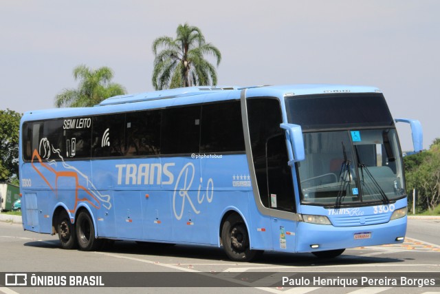TransRio 3300 na cidade de Barra do Piraí, Rio de Janeiro, Brasil, por Paulo Henrique Pereira Borges. Número da foto: #12604871.