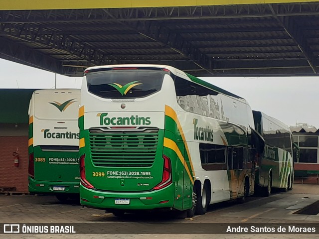 Tocantins Transportes e Turismo 3099 na cidade de Goiânia, Goiás, Brasil, por Andre Santos de Moraes. Número da foto: #12603854.