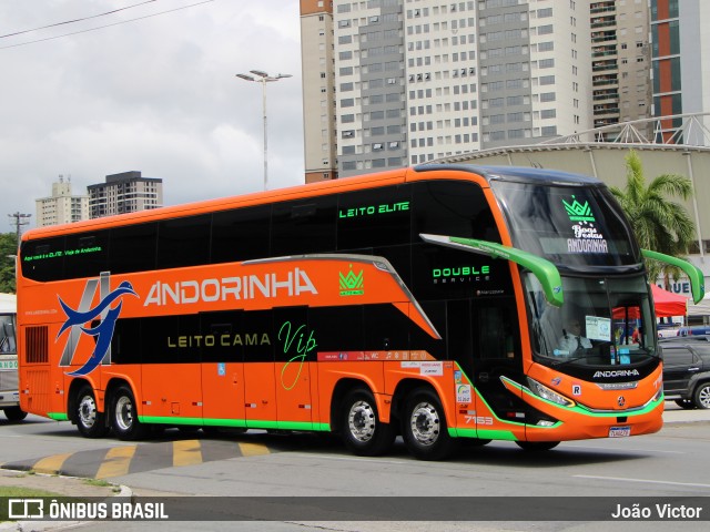 Empresa de Transportes Andorinha 7163 na cidade de Barueri, São Paulo, Brasil, por João Victor. Número da foto: #12604902.