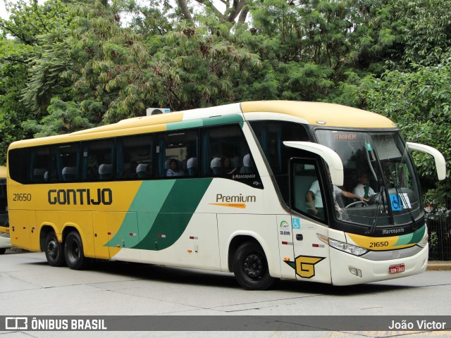 Empresa Gontijo de Transportes 21650 na cidade de São Paulo, São Paulo, Brasil, por João Victor. Número da foto: #12606175.
