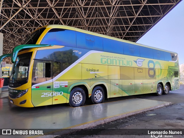 Empresa Gontijo de Transportes 25080 na cidade de Patos de Minas, Minas Gerais, Brasil, por Leonardo Nunes. Número da foto: #12606601.