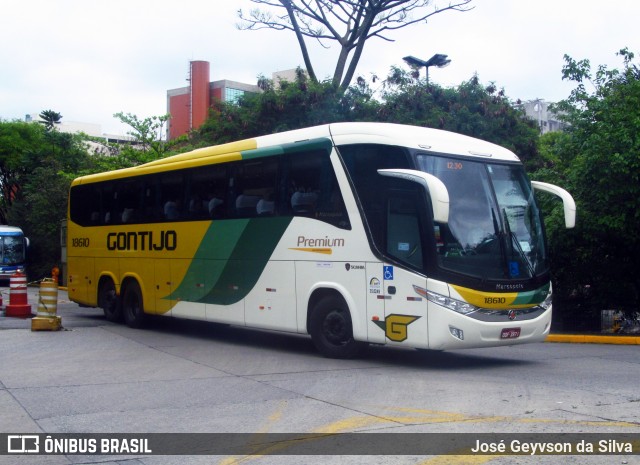 Empresa Gontijo de Transportes 18610 na cidade de São Paulo, São Paulo, Brasil, por José Geyvson da Silva. Número da foto: #12606057.