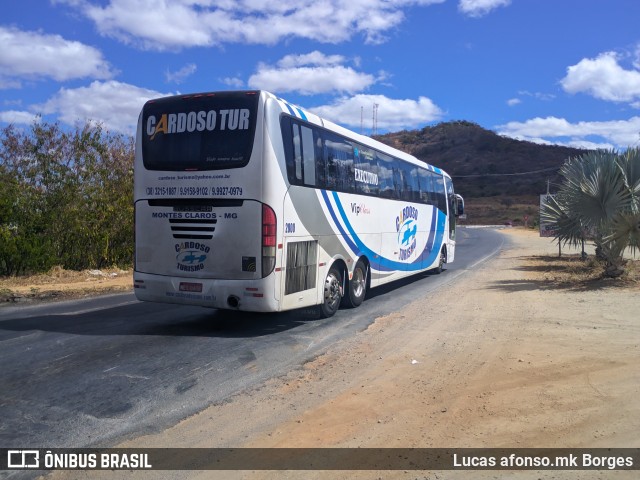 Cardoso Turismo 2000 na cidade de Espinosa, Minas Gerais, Brasil, por Lucas afonso.mk Borges. Número da foto: #12604565.