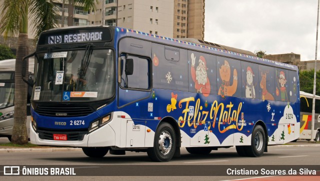 Transcooper > Norte Buss 2 6274 na cidade de Barueri, São Paulo, Brasil, por Cristiano Soares da Silva. Número da foto: #12605878.