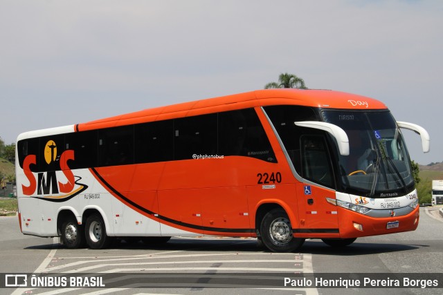 SMS Transportes 2240 na cidade de Barra do Piraí, Rio de Janeiro, Brasil, por Paulo Henrique Pereira Borges. Número da foto: #12604886.