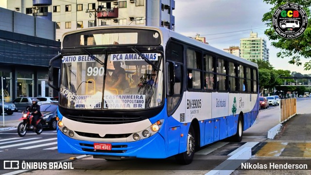 Transportes Barata BN-99005 na cidade de Belém, Pará, Brasil, por Nikolas Henderson. Número da foto: #12604664.