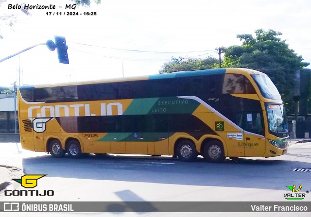 Empresa Gontijo de Transportes 25025 na cidade de Belo Horizonte, Minas Gerais, Brasil, por Valter Francisco. Número da foto: #12604431.