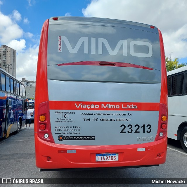 Viação Mimo 23213 na cidade de Barueri, São Paulo, Brasil, por Michel Nowacki. Número da foto: #12606360.