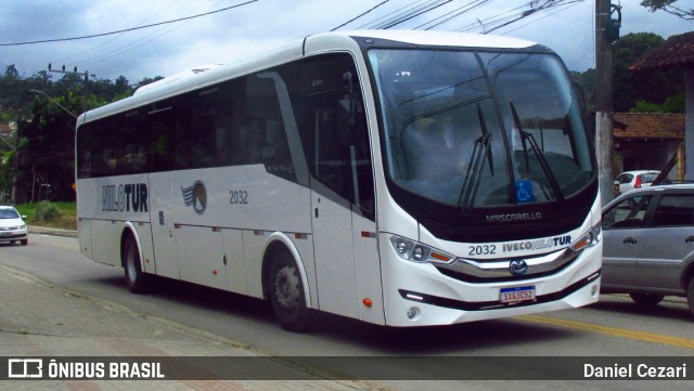 Nilotur - Nilo Transportes e Turismo 2032 na cidade de Brusque, Santa Catarina, Brasil, por Daniel Cezari. Número da foto: #12604831.