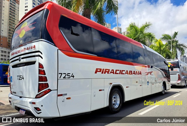 Viação Piracicabana 7254 na cidade de Barueri, São Paulo, Brasil, por Carlos Júnior. Número da foto: #12605281.