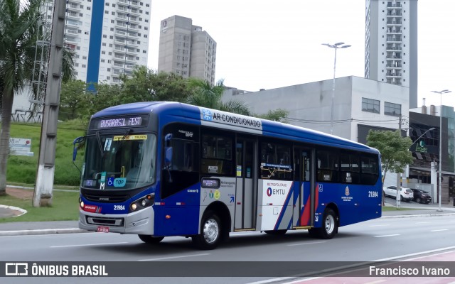 Viação Osasco 21.984 na cidade de Barueri, São Paulo, Brasil, por Francisco Ivano. Número da foto: #12605602.