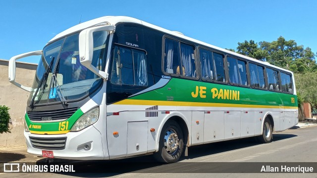 JE Panini Transportes 151 na cidade de Paulínia, São Paulo, Brasil, por Allan Henrique. Número da foto: #12603569.
