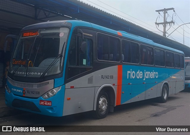 Expresso Rio de Janeiro RJ 142.108 na cidade de Duque de Caxias, Rio de Janeiro, Brasil, por Vitor Dasneves. Número da foto: #12604429.