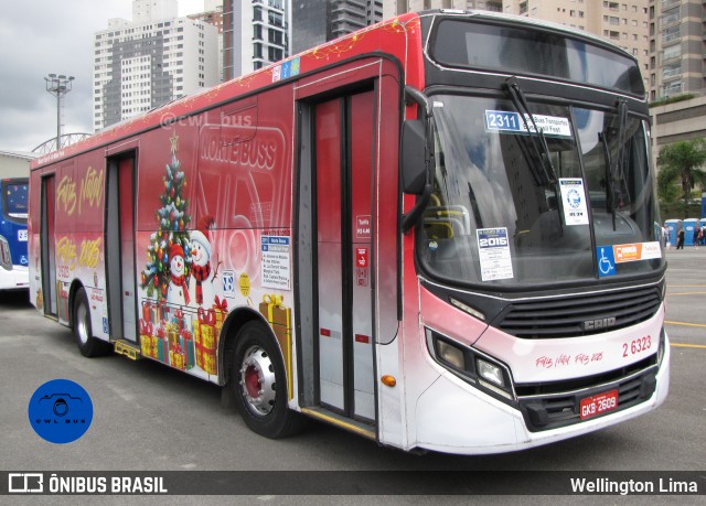 Transcooper > Norte Buss 2 6323 na cidade de Barueri, São Paulo, Brasil, por Wellington Lima. Número da foto: #12603859.