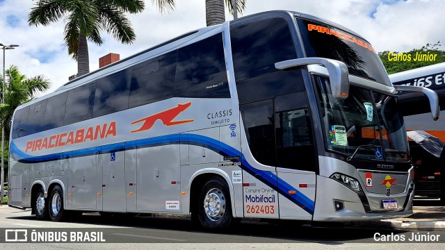 Viação Piracicabana 262403 na cidade de Barueri, São Paulo, Brasil, por Carlos Júnior. Número da foto: #12603686.