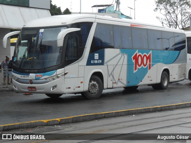 Auto Viação 1001 RJ 108.479 na cidade de Rio de Janeiro, Rio de Janeiro, Brasil, por Augusto César. Número da foto: #12606575.