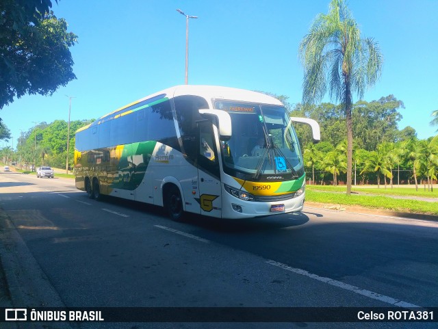 Empresa Gontijo de Transportes 19590 na cidade de Ipatinga, Minas Gerais, Brasil, por Celso ROTA381. Número da foto: #12604010.