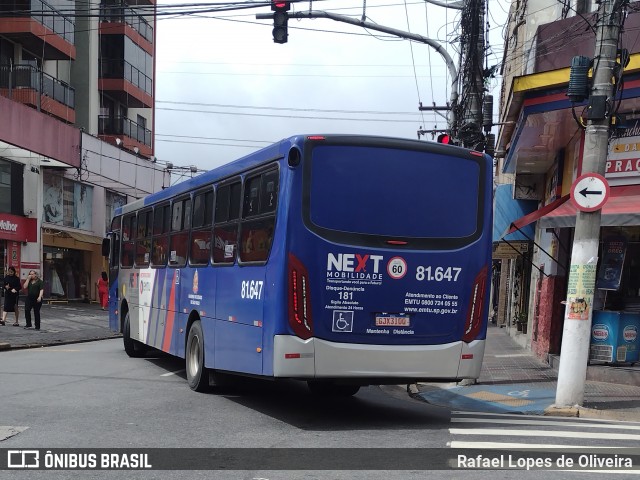 Next Mobilidade - ABC Sistema de Transporte 81.647 na cidade de Suzano, São Paulo, Brasil, por Rafael Lopes de Oliveira. Número da foto: #12604711.