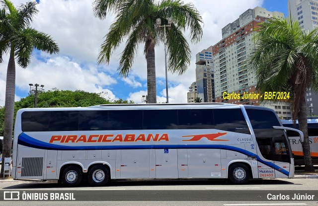 Viação Piracicabana 262403 na cidade de Barueri, São Paulo, Brasil, por Carlos Júnior. Número da foto: #12604555.