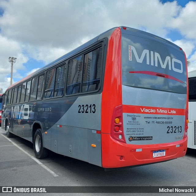Viação Mimo 23213 na cidade de Barueri, São Paulo, Brasil, por Michel Nowacki. Número da foto: #12606370.