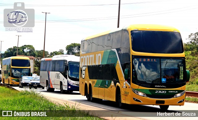 Empresa Gontijo de Transportes 23120 na cidade de Betim, Minas Gerais, Brasil, por Herbert de Souza. Número da foto: #12606283.