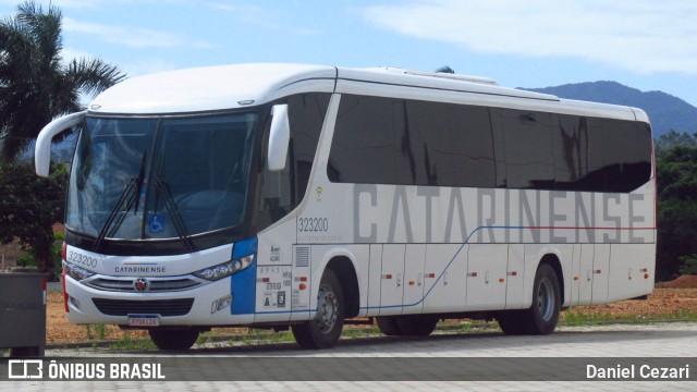 Auto Viação Catarinense 323200 na cidade de Canelinha, Santa Catarina, Brasil, por Daniel Cezari. Número da foto: #12604826.