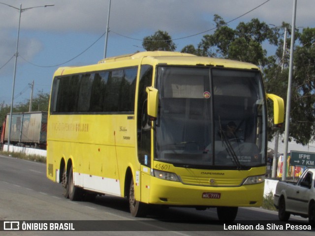 Viação Itapemirim 45601 na cidade de Caruaru, Pernambuco, Brasil, por Lenilson da Silva Pessoa. Número da foto: #12631303.